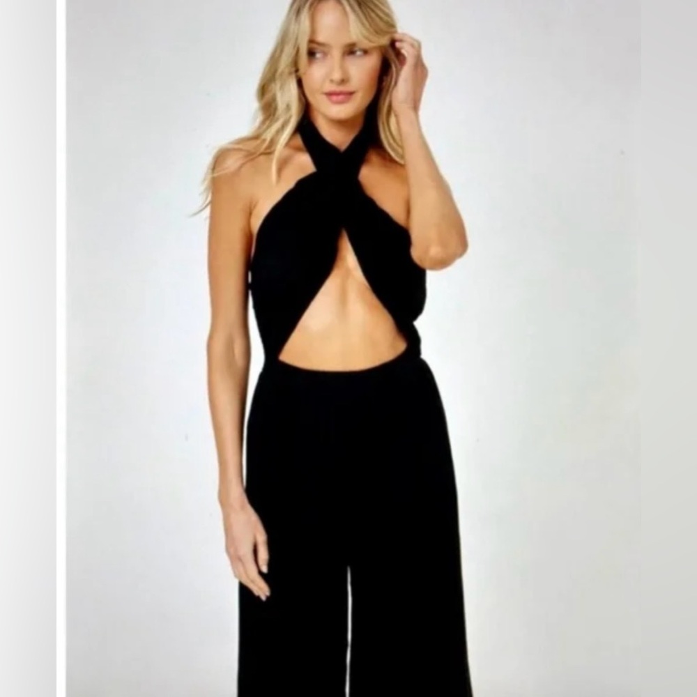 L*Space Elegant Halter Jumpsuit Small/Medium